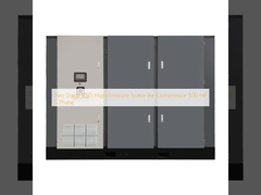 Two Stage VSD High Pressure Screw Air Compressor 500 HP 3 Phase